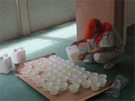 高洁雅除甲醛现场——罗湖百草园小学