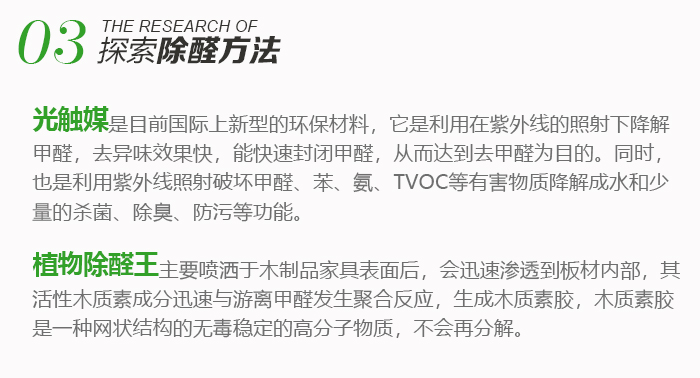 綠達除甲醛方法
