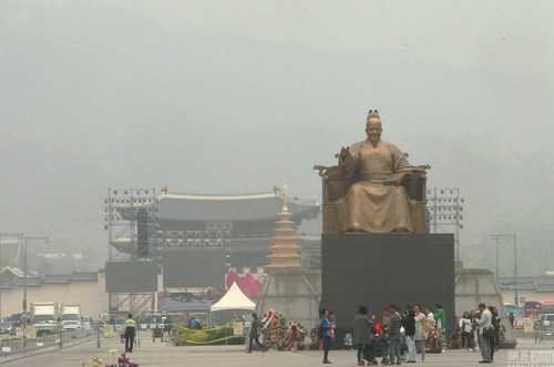 韩国雾霾又怪中国，高洁雅表示真的笑掉大牙啦，高洁雅做室内空气净化行业这么多年也是头一次听说雾霾还怪他国的。